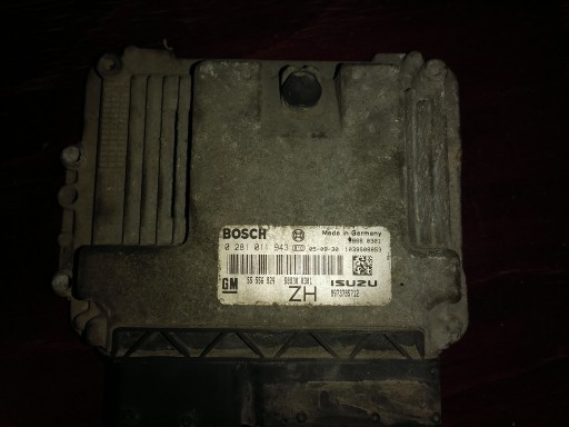 OPEL КОМПЬЮТЕР ДРАЙВЕР 0281011943 55556829 ZH