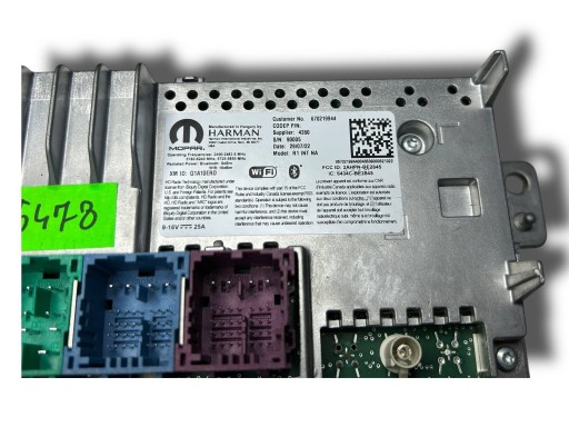 MASERATI MC20 RADIO NAVI 670219944 @M