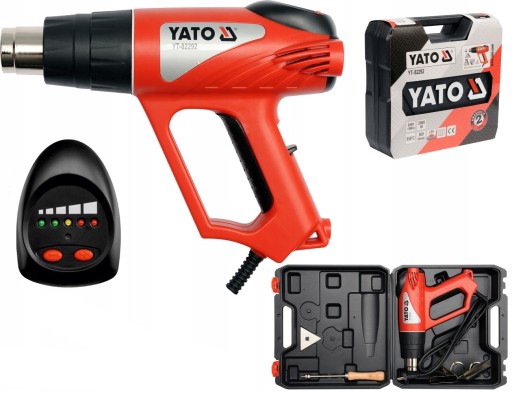 ЭЛЕКТРИЧЕСКАЯ ТЕПЛОВАЯ ПИСТОКА YATO 2000ВТ YT-82292
