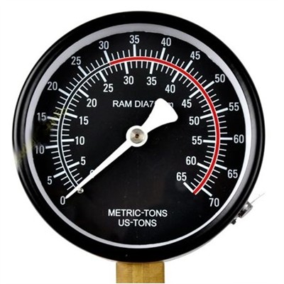 Манометр для пресса 30t Geko