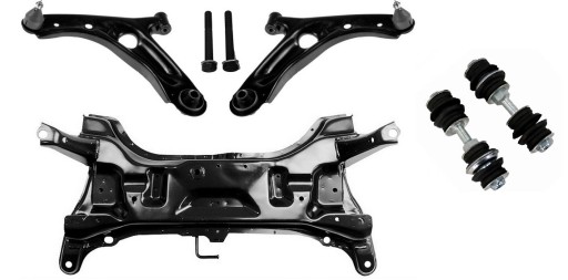 ST.RZ.CT.011+WAHACZE+ŁĄCZNIKI+ŚRUBY2 - Сани рама коромисла болти кріплення Aygo CITROEN C1