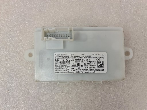 A2229008021 - Модуль драйвера Keyless Go Mercedes W213 W238 W257