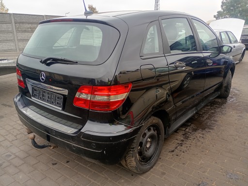 ablak oldalsó karosszéria jobb hátso hátsó Mercedes B-osztály W245 05-11