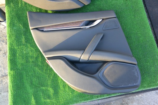side upholstery door left right rear part black, MASERATI GHIBLI III