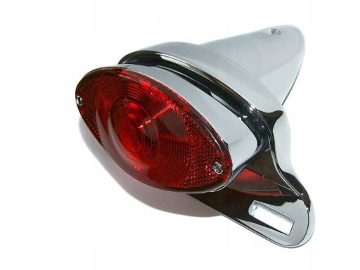 002-P - MOTOJAPAN-ЗАДНЯЯ ЛАМПА ХРОМИРОВАННАЯ С ОСНОВАНИЕМ