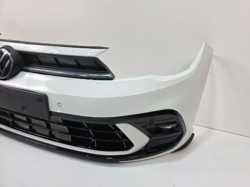 front bumper 2G0 POLO VI R-LINE LIFT LED 4XPDC LC9A PURE WHITE