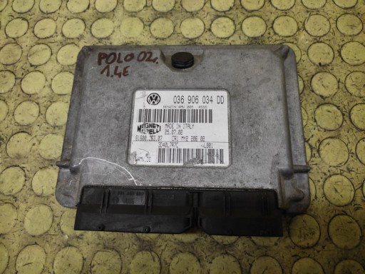 VW POLO IV 1.4 control unit of the engine 036906034DD