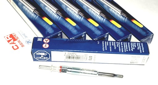 0 250 - 6 свечей накаливания bosch 0250402002 bmw e46 330d e91 e60 320d 525d 530d m57