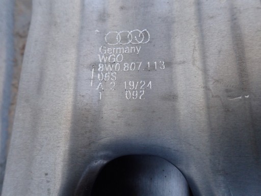 sider below front bumper front AUDI A4 B9 8W 2015- 8W0807113