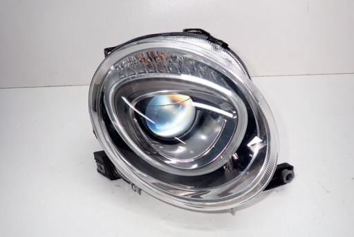 FIAT 500 lens LED LIFT 15- reflektor right light right