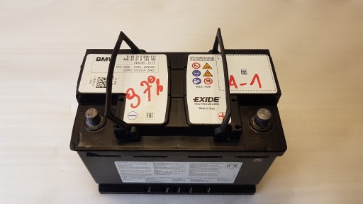 batterie BMW 12V 70Ah 720A 5B5DF31 9381780