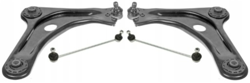 231537 231538 - CITROEN C2 C3 I 2002- PEUGEOT 1007 2005- ПОВОРОТНІ ВАЛЕЖАТИ ПЕРЕДНІ SRL НОВИЙ