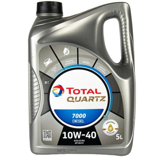 TOTAL Quartz 7000 Дизель 10W40 5л
