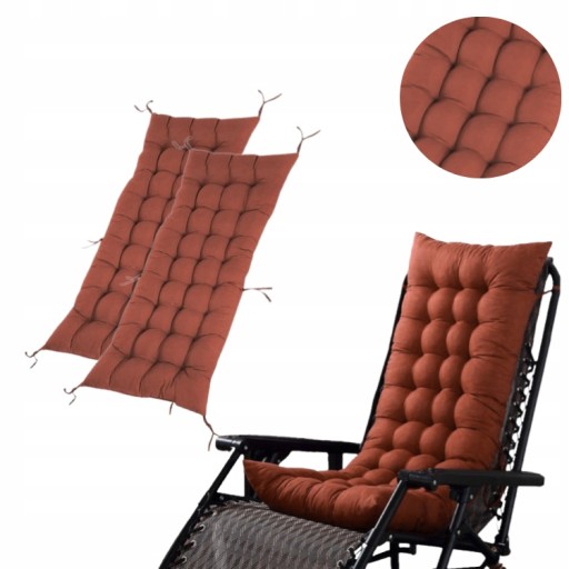 ПОДУШКА НА КРІСЛО САДОВА, СТІЛЬЦЕ СТЕГАНЕ, 110х60