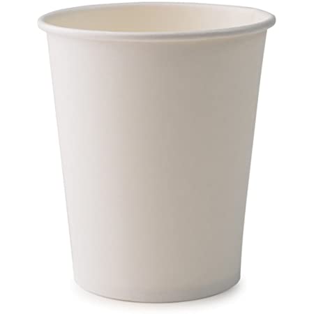 Стакани ЕКО білі паперові 250 мл ОДНОРАЗОВІ
