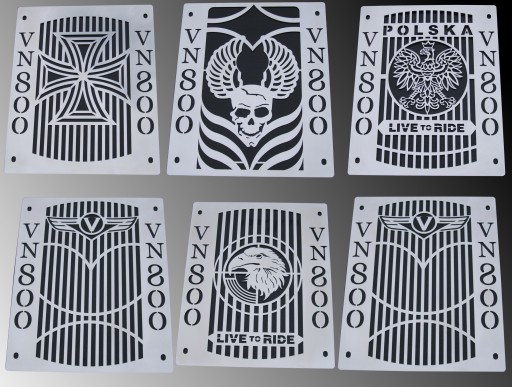 KAWASAKI VN 800 VULCAN CLASSIC РЕШІТКА РАДІАТОРА