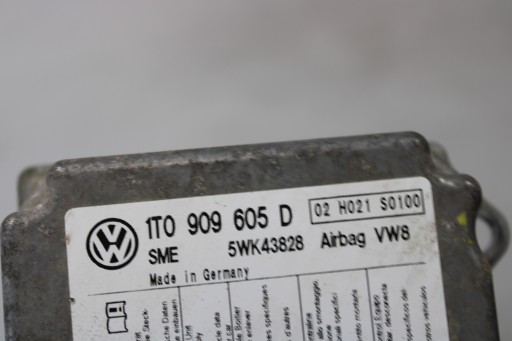module SENSOR airbag 1T0909605D VW TOURAN 1T0 1T LIFT 1,9 TDI