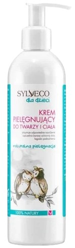 Дитячий крем для обличчя та тіла Sylveco 300 мл
