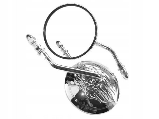 LU-358 - ХРОМОВАНІ ДЗЕРКАЛА ЗАДНЬОГО ВИДУ-HARLEY DAVIDSON HD