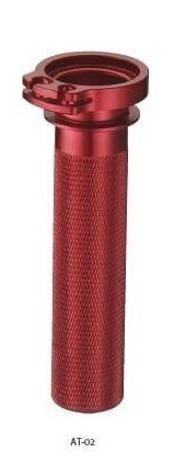 AT02RD - ROLGAZ ACCEL АЛЮМИНИЕВЫЙ HONDA CRF 250-R КРАСНЫЙ