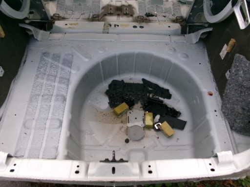 PEUGEOT RCZ LIFT ЗАДНИЙ РЕМЕНЬ ВАННА ПОЛ БАГАЖНИКА