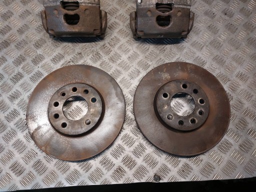 discs brake front + plates + calipers OPEL VECTRA C 2.2 DTI