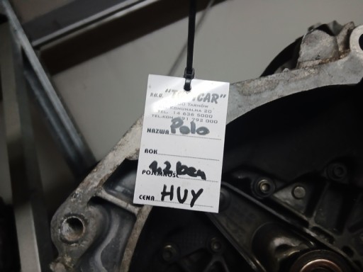 gearbox, VW POLO 1.2BENZ HUY