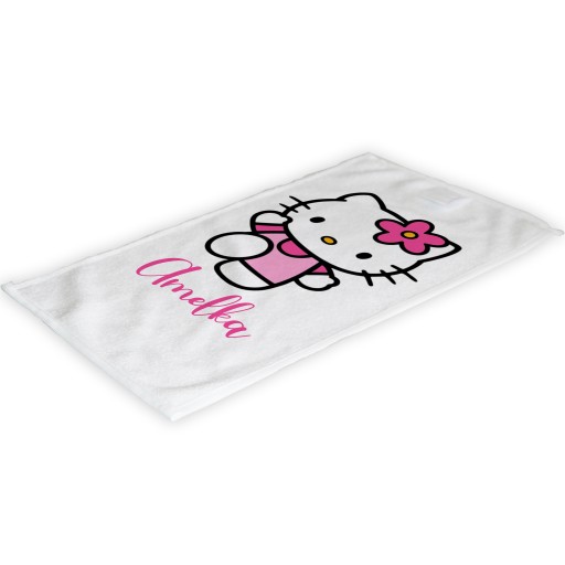 Рушник іменний для дитячого садка, мікрофібра, 70х30