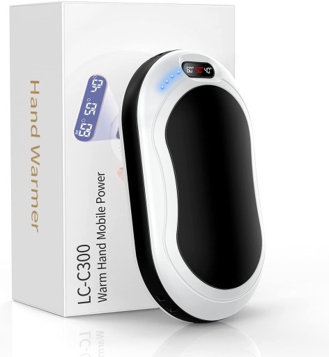 РУЧНИЙ ПОГОДНИЙ POWERBANK 6000MAH LED 2IN1 USB НА ЗИМУ