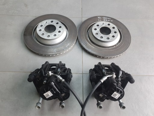 Cupra Formentor discs rear part 310MM plates calipers 5WA615405AE 5WA615406AE