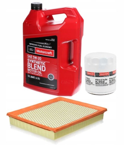 MOTORCRAFT 5W20 ФІЛЬТРИ FORD FUSION 1.5 1.6 2.0 2.5