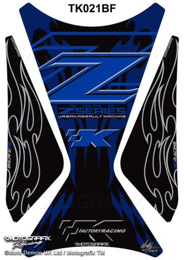 TANKPAD MOTOGRAFIX Kawasaki z1000 2003-2009