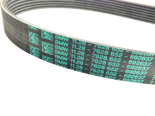 1128 7 - BMW E90 N54 оригинальный ремень генератора 7pkx1855