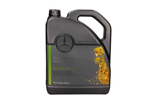 MERCEDES OIL 5W30 5L DPF/MB 229.51 C3