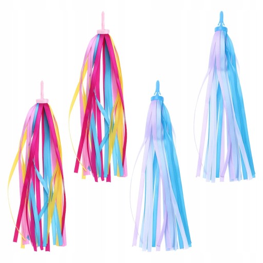 2 пари китиць для велосипеда Стримери на кермо велосипеда