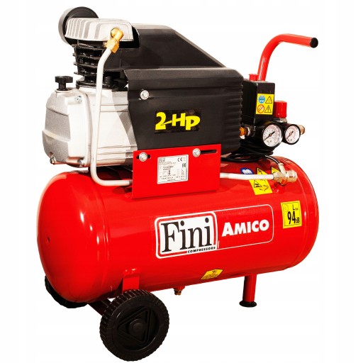 Масляний компресор Fini Amico 25/2400, компресор 24л