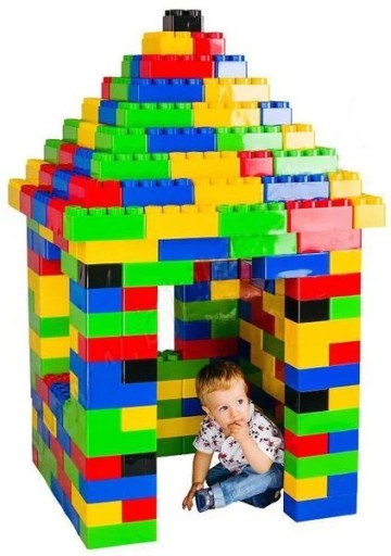 Набір блоків BJ Plastik Giganty 46589 141 шт