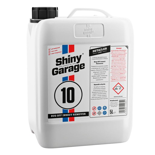 SHINY GARAGE BUG OFF INSECT REMOVER 5L УДАЛЯЕТ НАСЕКОМЫХ