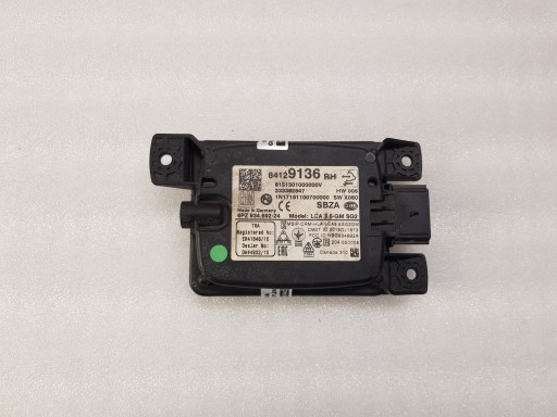 84 12 - Opel insignia b радарный датчик задний правый 84129136