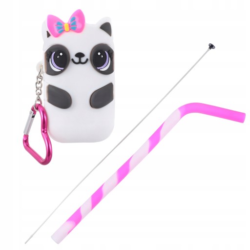 Складні соломинки Panda Juice Straws