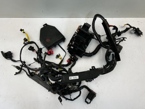 Kia stinger 2.0 t-gdi установка жгута моторного отсека снятие коробки bsi