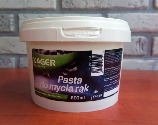 KAGER Čistiaca pasta na ruky BOZP 0,5L