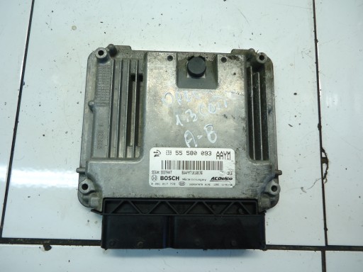 OPEL ASTRA J CORSA D 1.3CDTI computer of the engine 55580093 0281017770