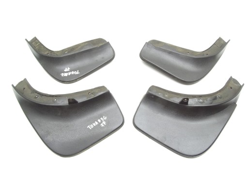 mudguard flaps wheels KOMPLET VW TOUAREG II 7P 10- 7P0075111 7P0075101