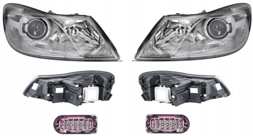 SS6923091H 6923101H - ФАРА ФАРА SKODA OCTAVIA 2 08-13 КСЕНОНОВАЯ Л+П