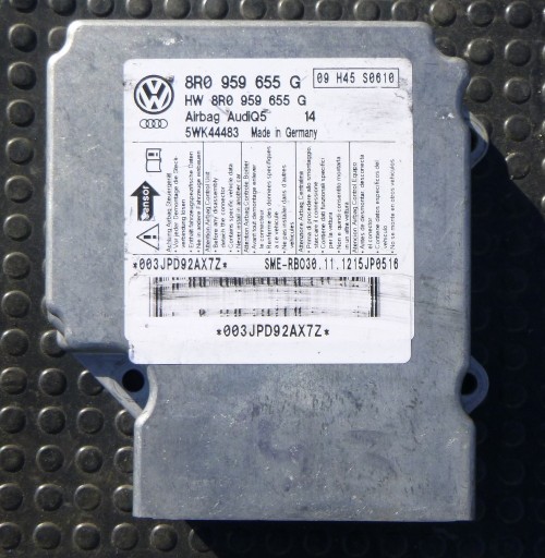 Audi Q5 Sensor Airbag 8r0959655g