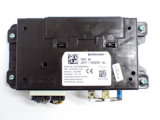 Модуль контроллера интерфейса jx7t-14g229-aj ford focus mk4 iv 19r