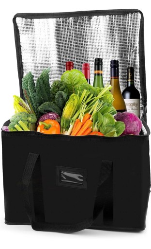 Термосумка 40л чорна 40л