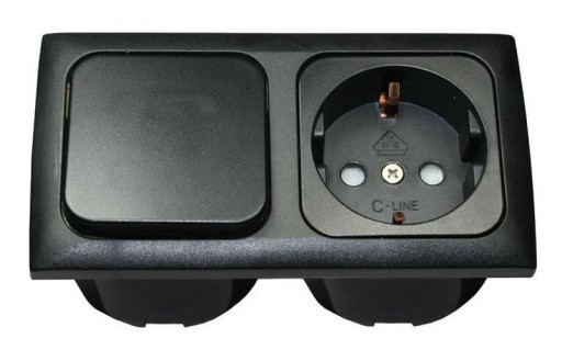 HA4102030 - Перемикач для RV гніздо рамка-Haba