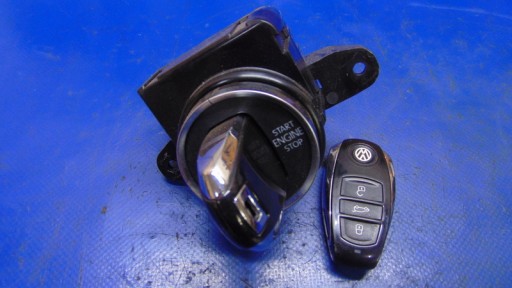 ignition and key 7P6905843D VW TOUAREG II 7P 10-17R